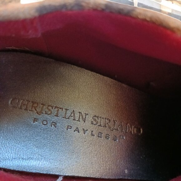 Christian Siriano Leopard Print Ankle Booties – Payless Collaboration, Size 6.5 - Picture 11 of 12